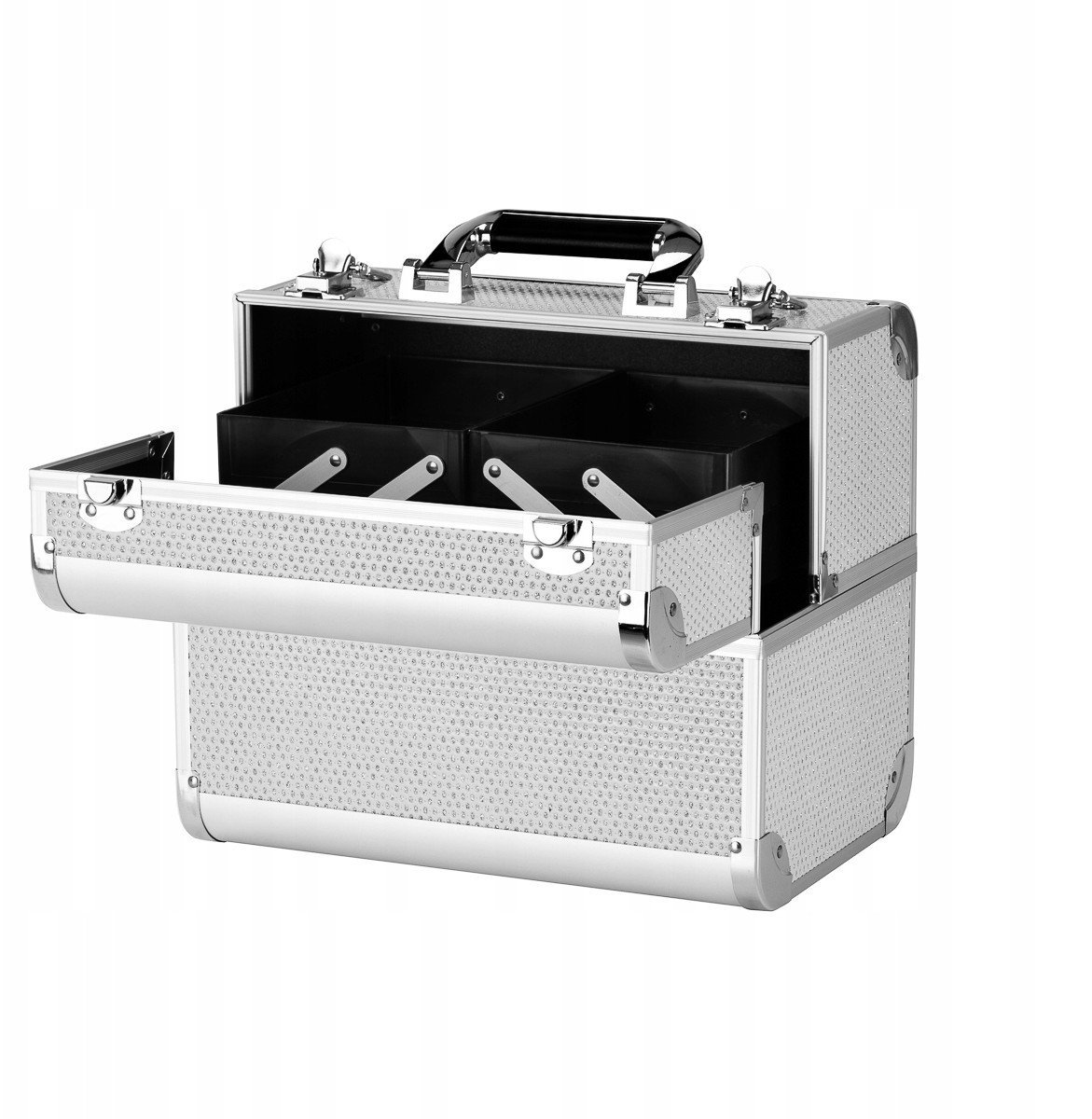 Kuferek kosmetyczny SC 44 srebrny