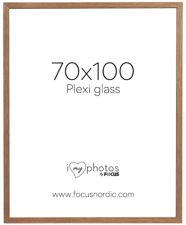 Ramka Focus Focus Soul Oak veneer 70X100 Plexi