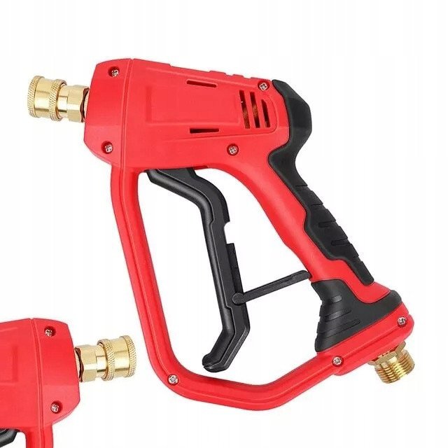 PROFESJONANY PISTOLET KRÓTKI DO MYJKI CIŚNIENIOWEJ MOCNY SZYBKOZŁĄCZA 1/4