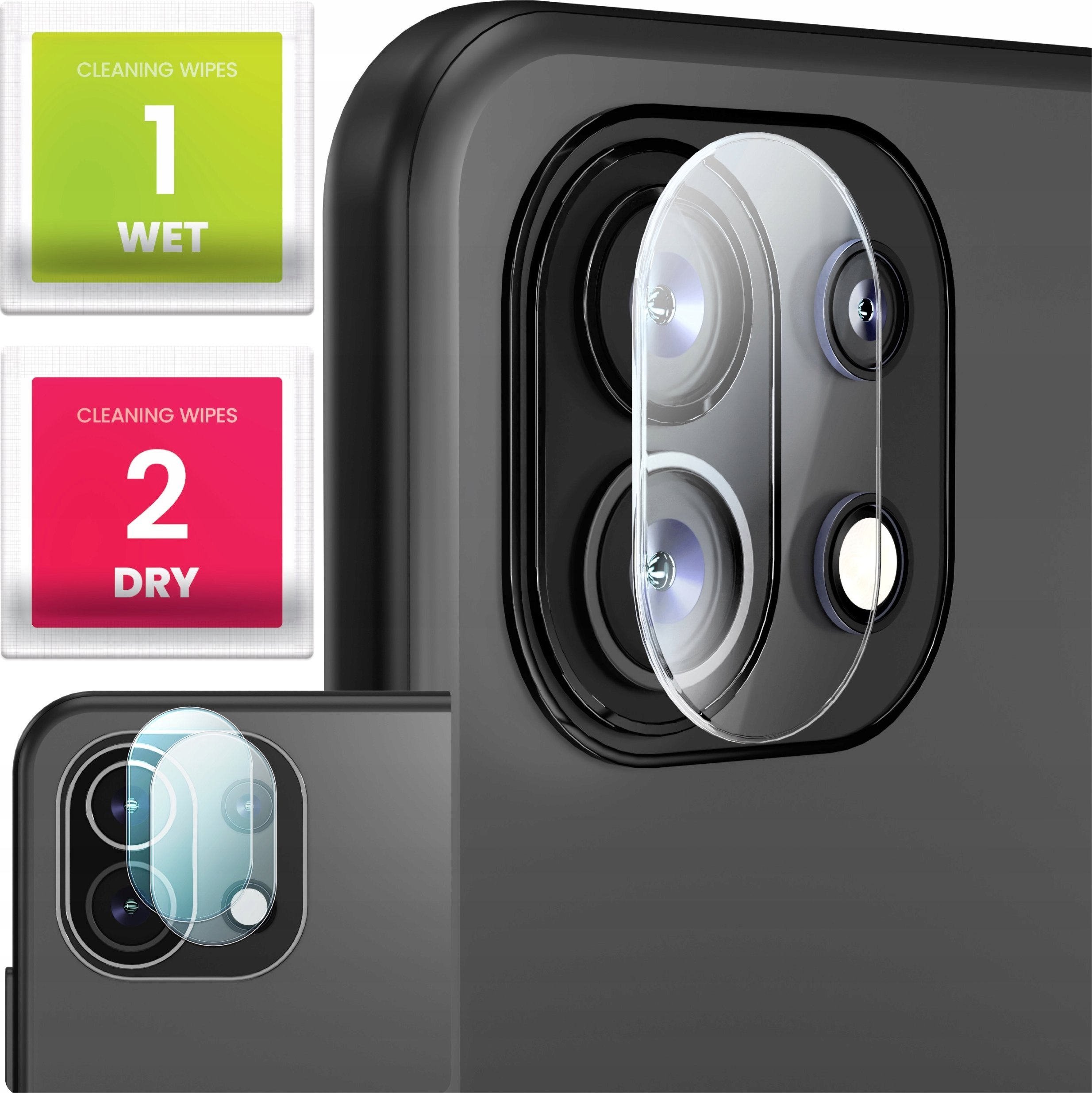 2-PAK Szkło Na Aparat Do Xiaomi Mi 11 Lite (Hartowane, Ochronne, Szybka 9H)