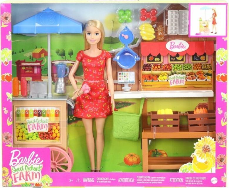 Lalka Barbie Mattel Mattel Barbie stragan farmerski GJB65
