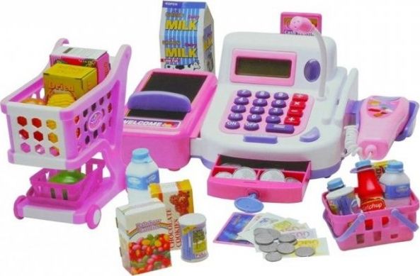 Lean Sport Kasa Sklepowa Fiskalna z Kalkulatorem + Akcesoria