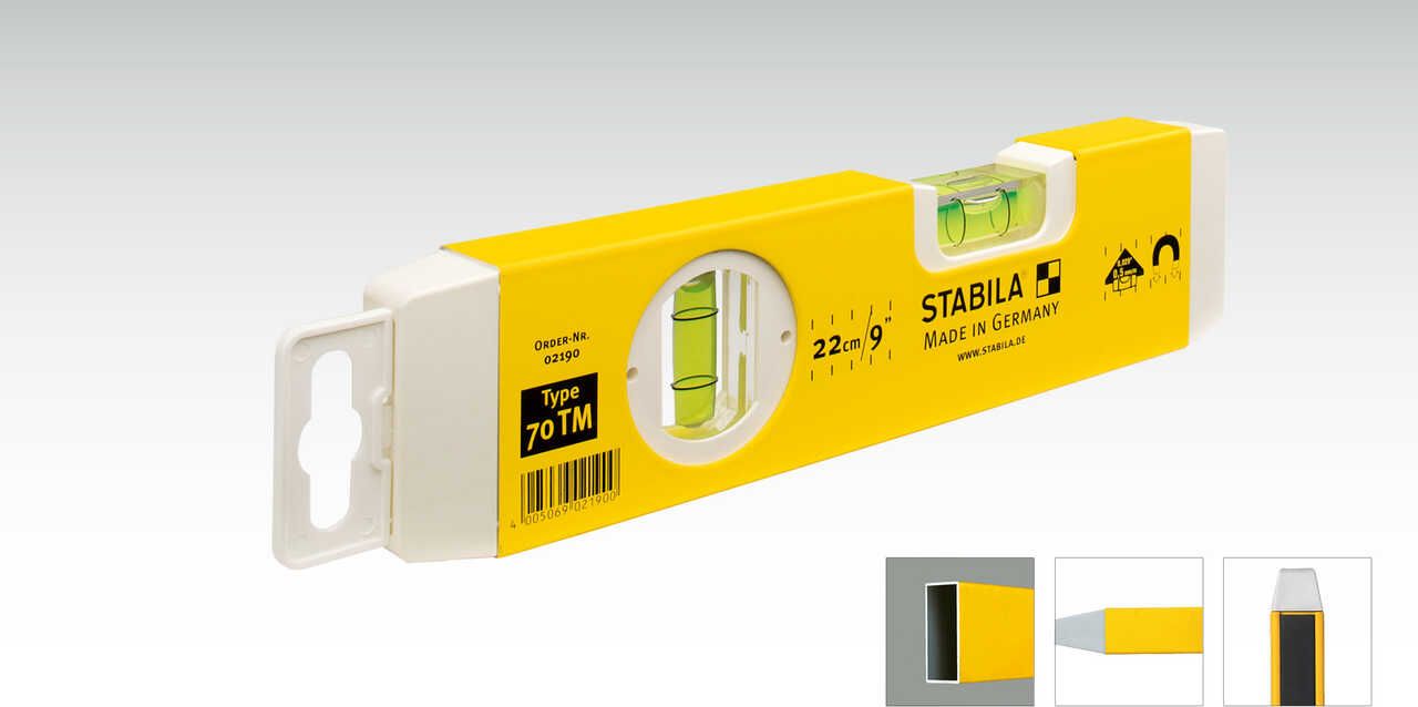 Stabila Poziomica magnetyczna STABILA typ 70TM 22cm