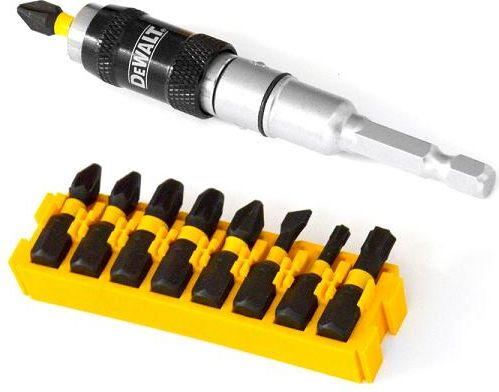 Dewalt zestaw końcówek wkrętarskich udarowy Torsion 10 elementów (DT70518T-QZ)
