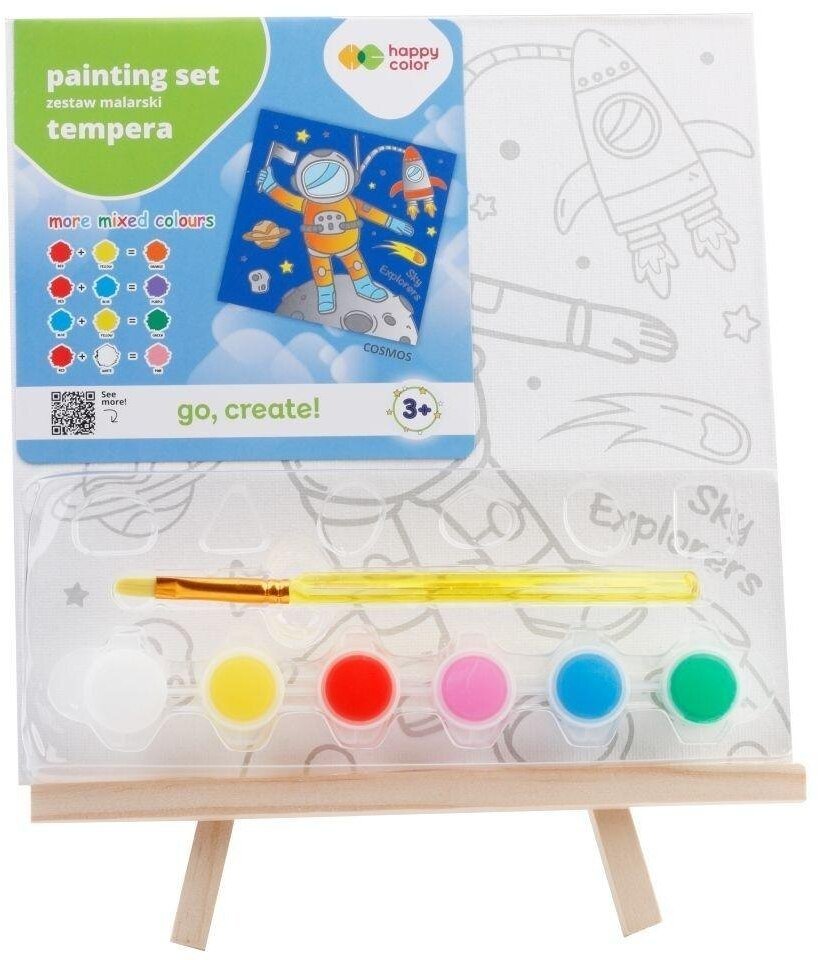 Zestaw do malowania Kosmos 9el HAPPY COLOR