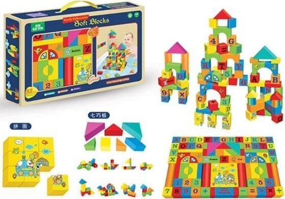 Klocki piankowe 93szt