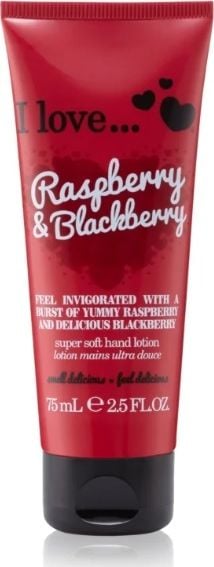 I love I LOVE_Super Soft Hand Lotion krem do rąk Raspberry Blackberry 75ml