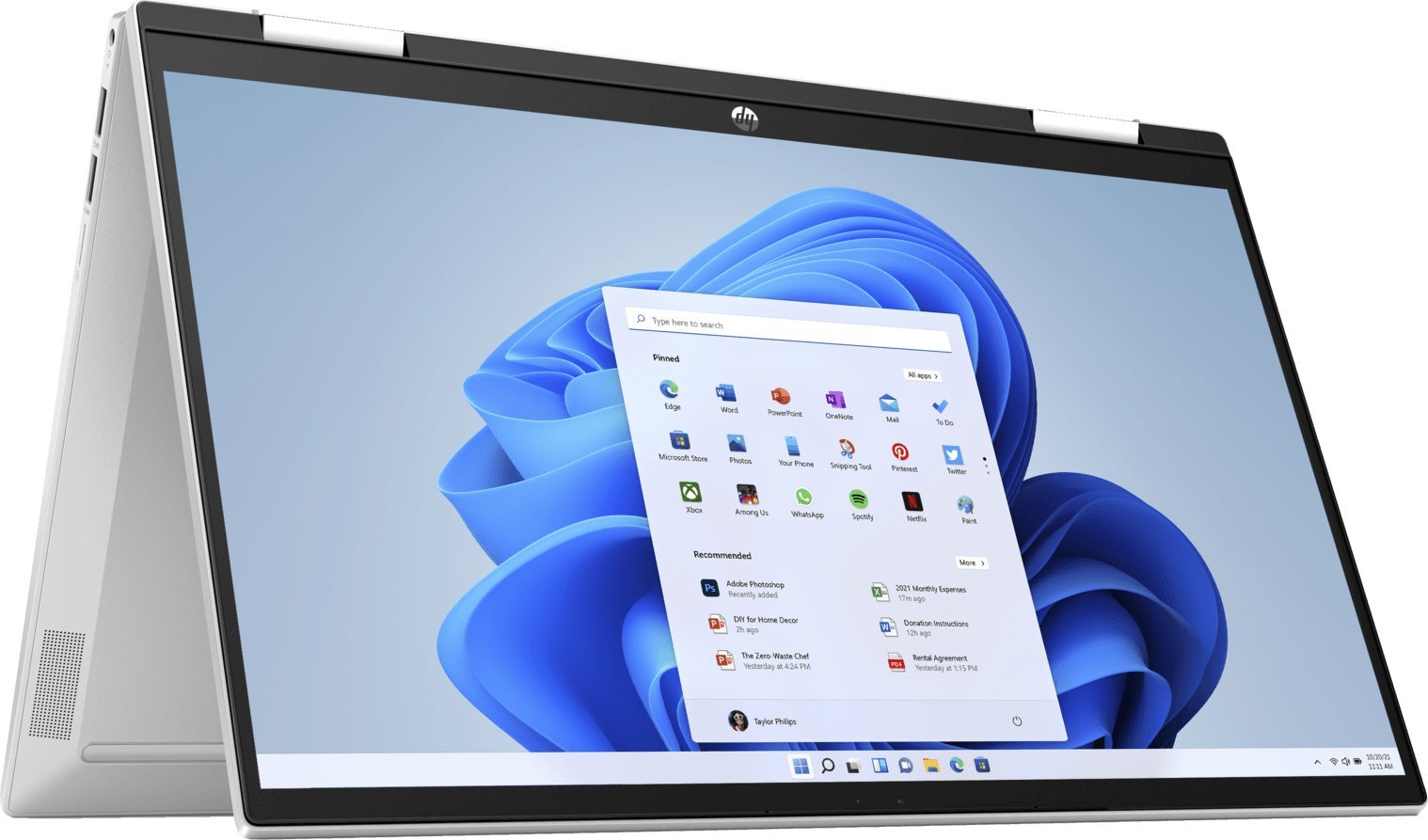 Laptop HP Laptop 2w1 HP Pavilion x360 15-er1051cl / Intel i5-12 / 12GB / SSD 512GB / Intel Xe / FullHD / Dotyk / Win 11 / Srebrny