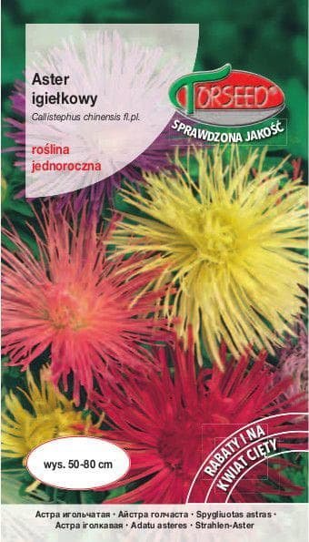 Torseed Nasiona Aster Igiełkowy wysoki 1g