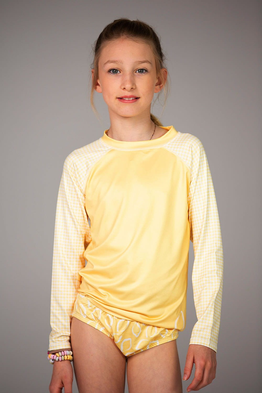 Koszulka uv dla dziewczynki i chłopca 146-152, 11-12 lat, Ducksday, Lemonade