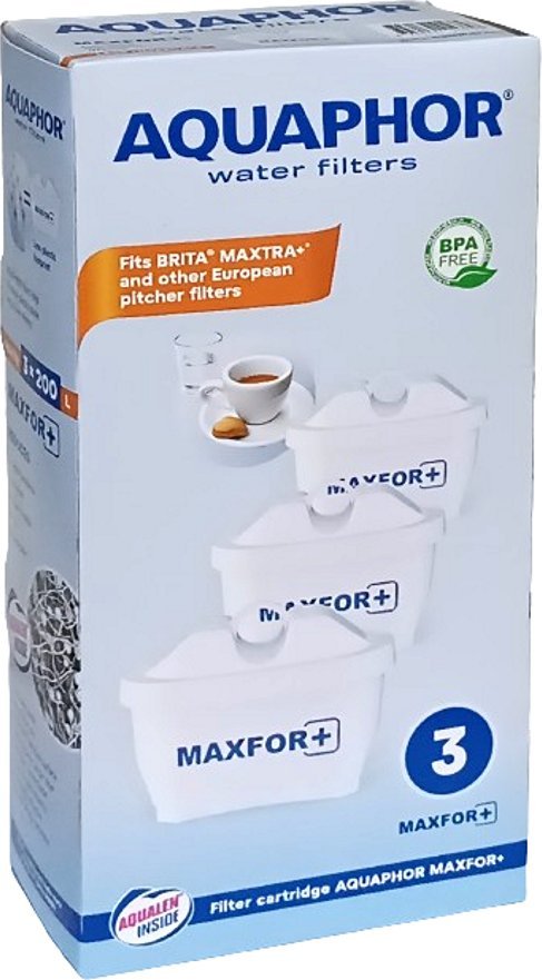 Wkład filtrujący Aquaphor Wkład filtrujący Aquaphor MAXFOR+ 3szt.