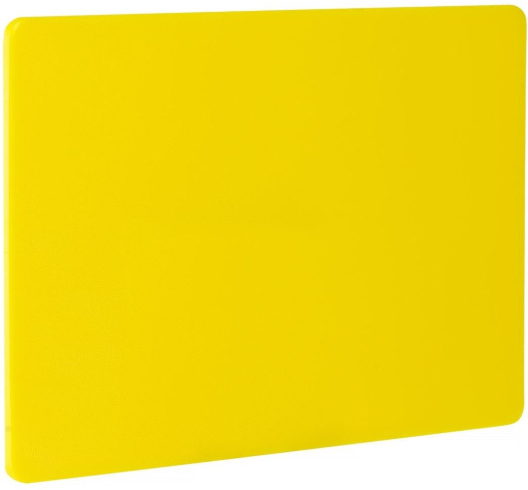Deska do krojenia HACCP 450x300 mm - żółta Hendi