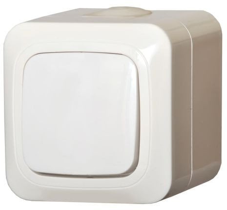 TWO WAY SWITCH PP6 10-008 WH HERMI