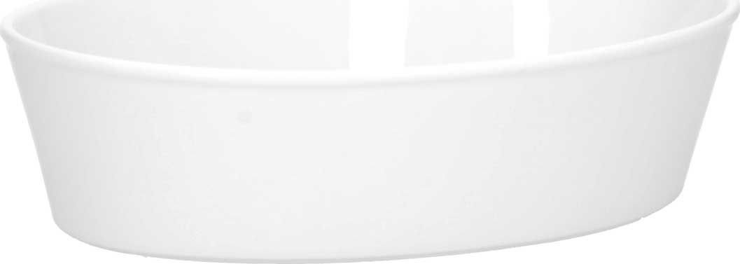 NPC Polska La Porcellana Bianca Owalne naczynie do zapiekania z serii Fiesole 17.5x23.5 cm