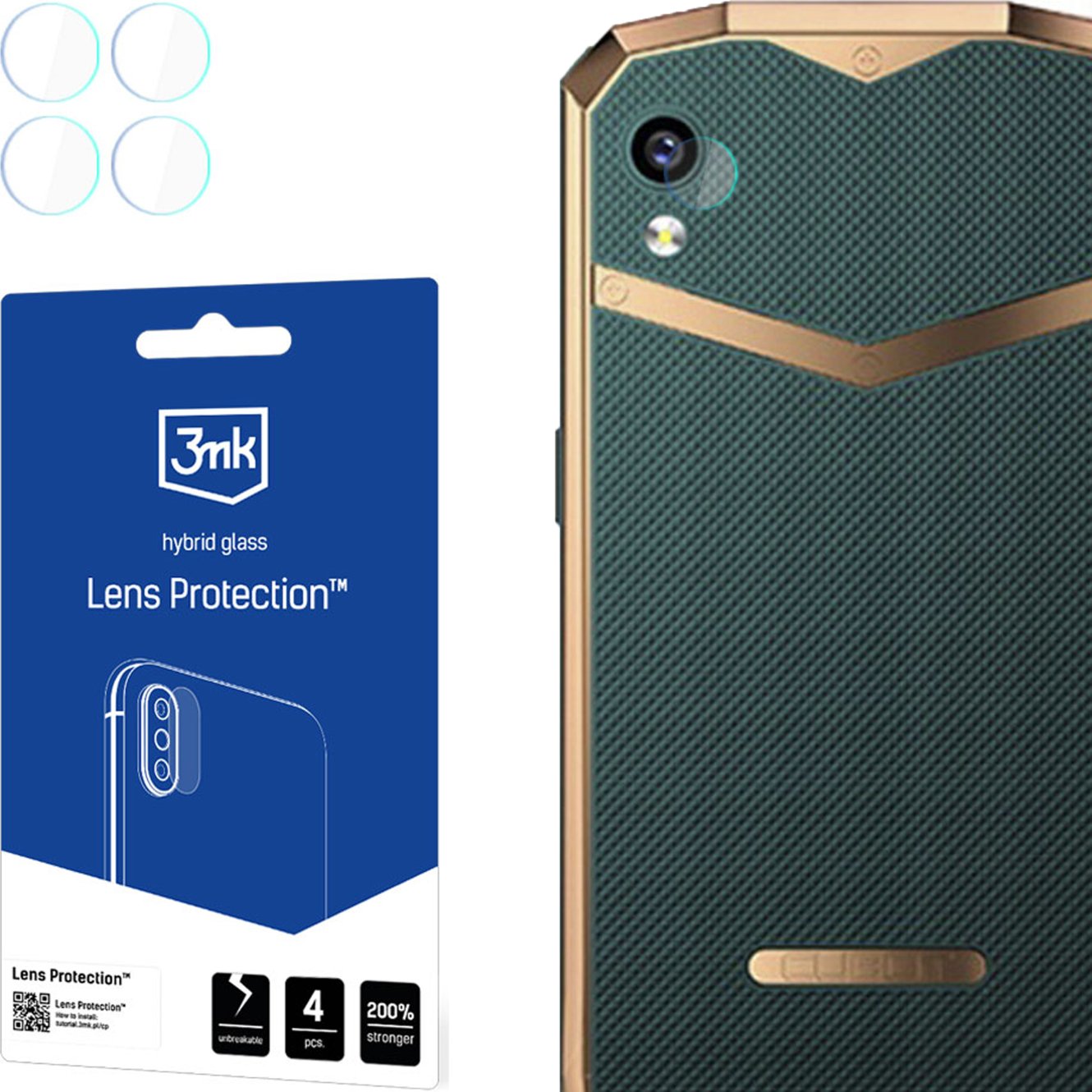 CUBOT POCKET - 3MK LENS PROTECTION