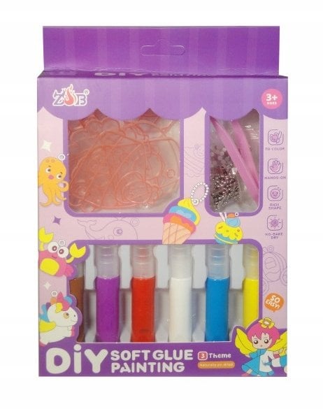 Zestaw kreatywny breloki zawieszki DIY