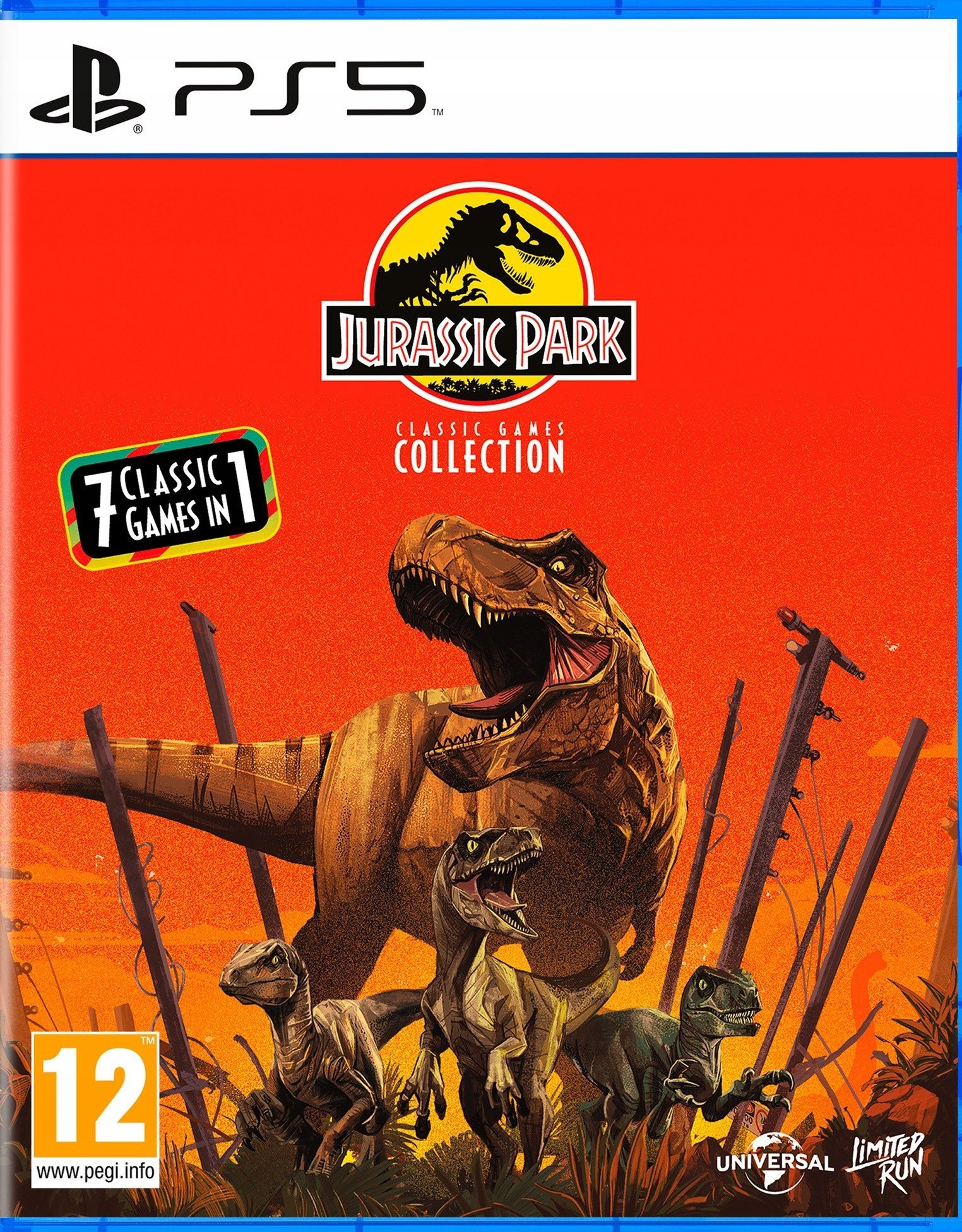 Gra PlayStation 5 Jurassic Park Classic Games Collection