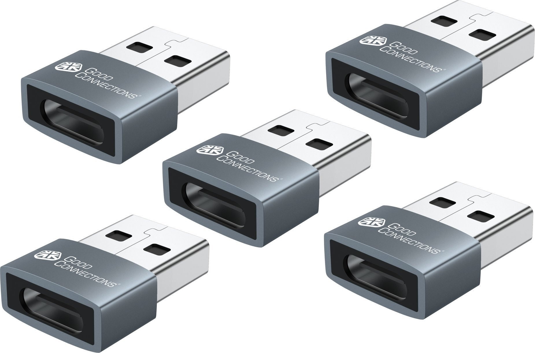 Adapter USB Good Connections Good Connections USB2.0 Adapter A-St.-USB-C Bu. 5er Set