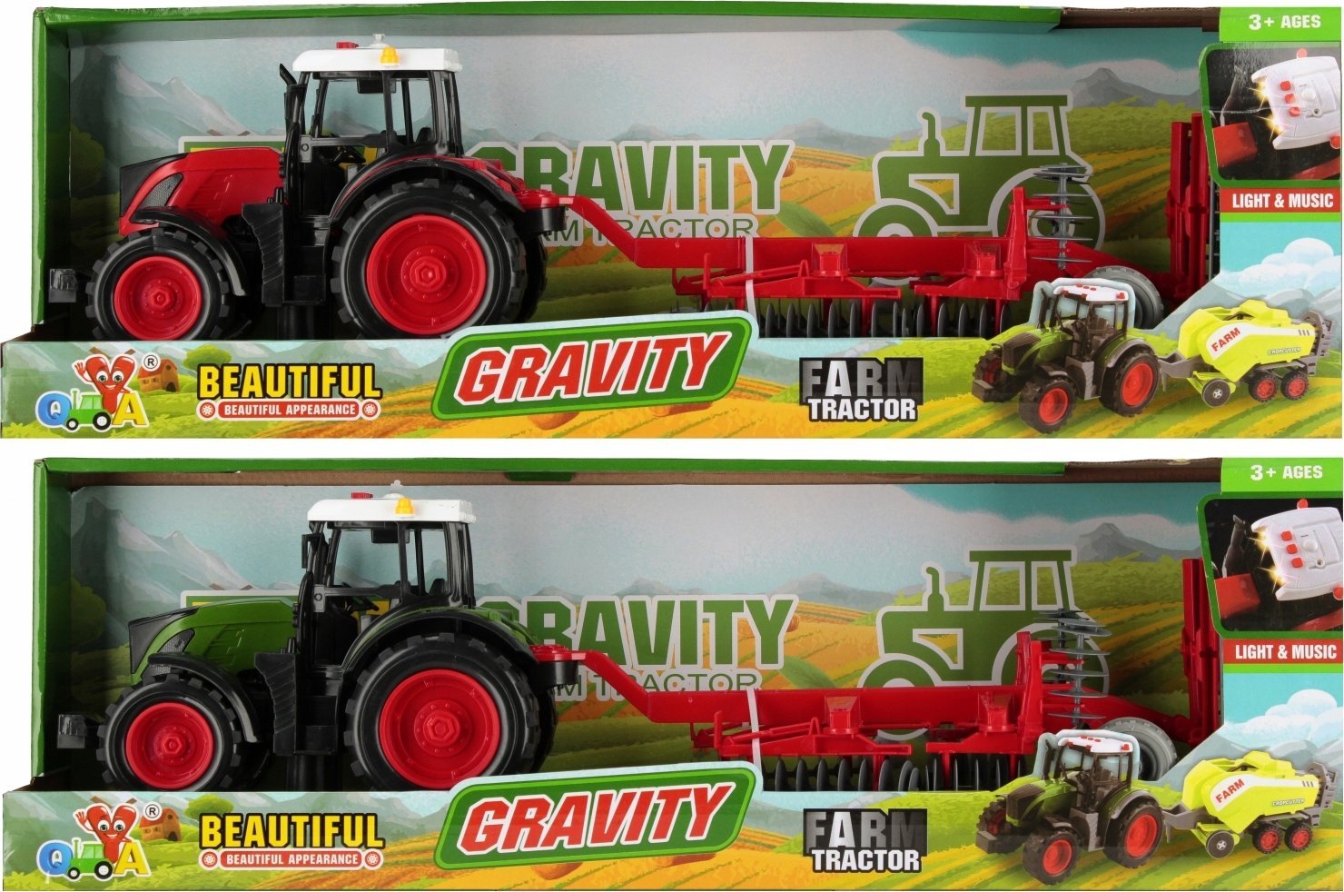 Mega Creative TRAKTOR DZ/SW P/B AKC 55X18X15 MIX2 MC WB 9/18 ,