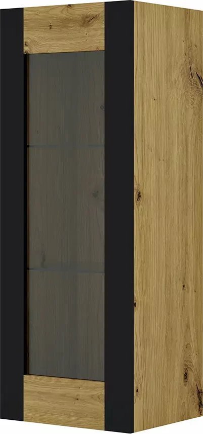 Elior Witryna ścienna dąb artisan - Birma 7X