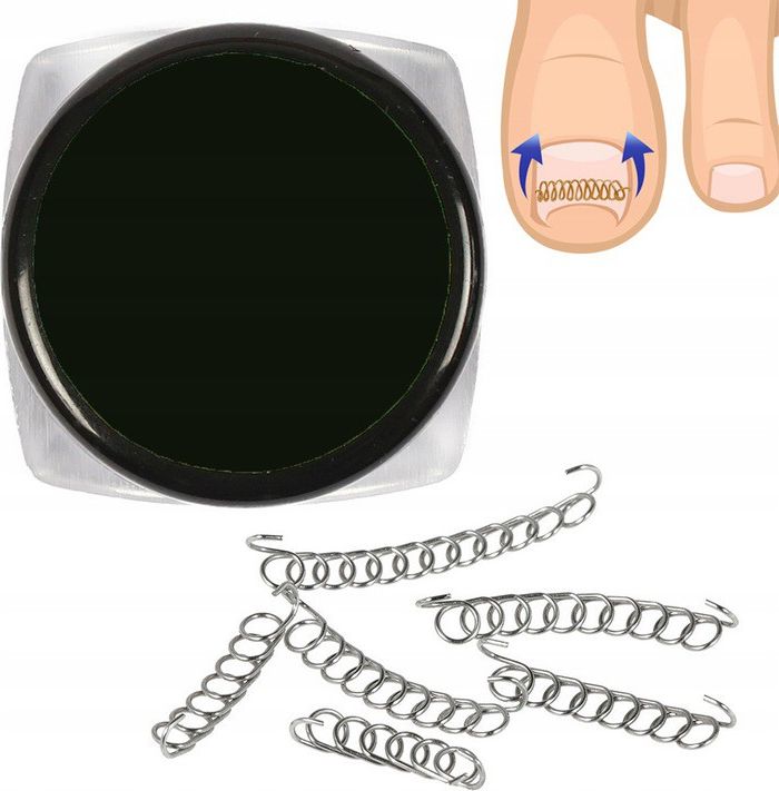 Litago Klamra na wrastające paznokcie zestaw korekcyjny