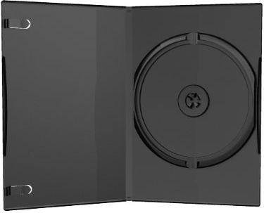 MediaRange Pudełko na płyte, 50 sztuk, czarny (BOX11)