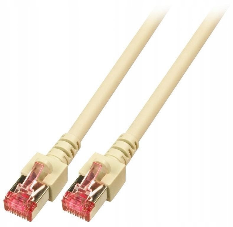 Kabel krosowy patchcord securityNET S/FTP kat.6 szary 3m LSZH PC-6SFTPLSZH-GY3