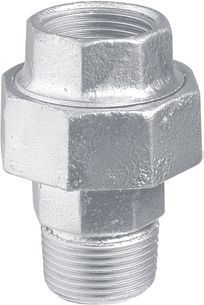 Invena Dwuzłączka czarna 1/2" (41059103)