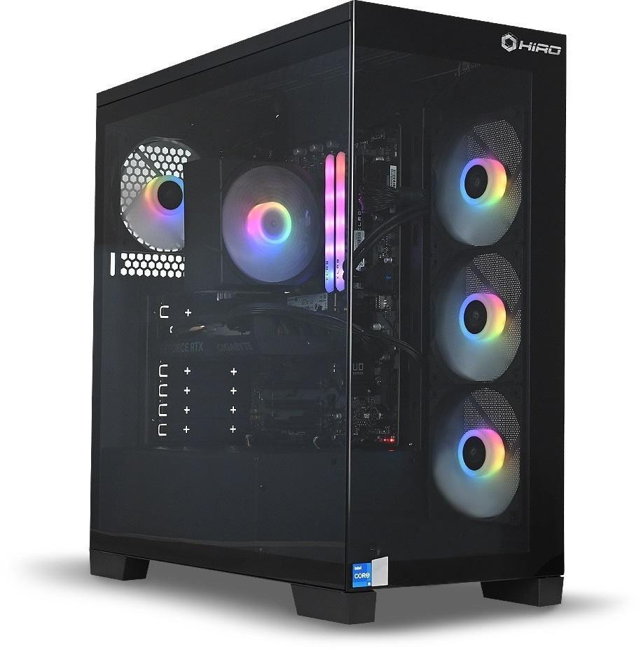 Komputer Hiro HIRO Aurora, Ryzen 5 7600, 16 GB, RTX 5060, 1 TB M.2 PCIe Windows 11 Home