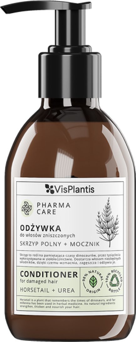Vis Plantis Pharma Care Odżywka do włosów zniszczonych Skrzyp polny + Mocznik 300ml