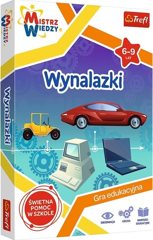 Trefl Mistrz wiedzy - Wynalazki TREFL