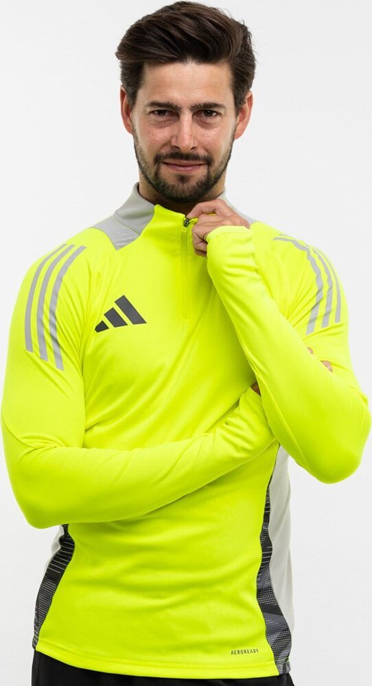 Adidas Bluza męska adidas Tiro 24 Competition Training Top limonkowa IS1642 L