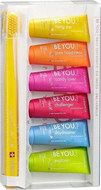 Curaprox CURAPROX ZESTAW BE YOU 6szt.x10ml+SZCZ.