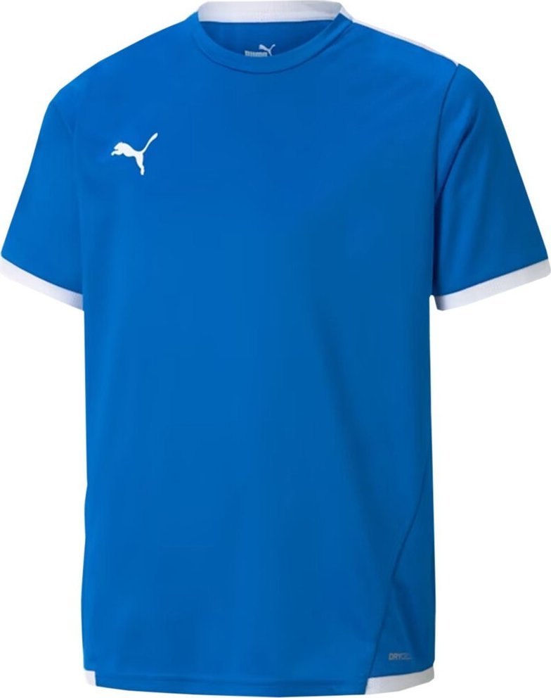 Puma Koszulka dla dzieci Puma teamLIGA Jersey Junior niebieska 704925 02 128cm