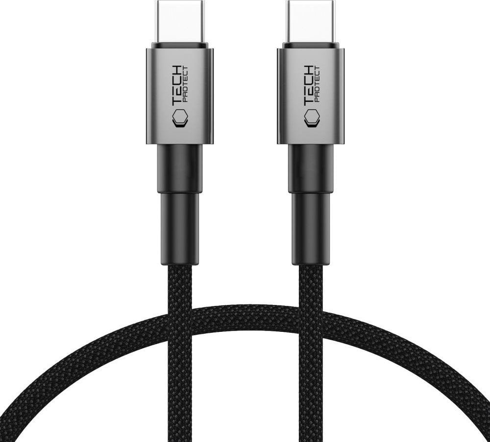 Kabel USB Tech-Protect USB-C - USB-C 0.5 m Szary (5906302380817)