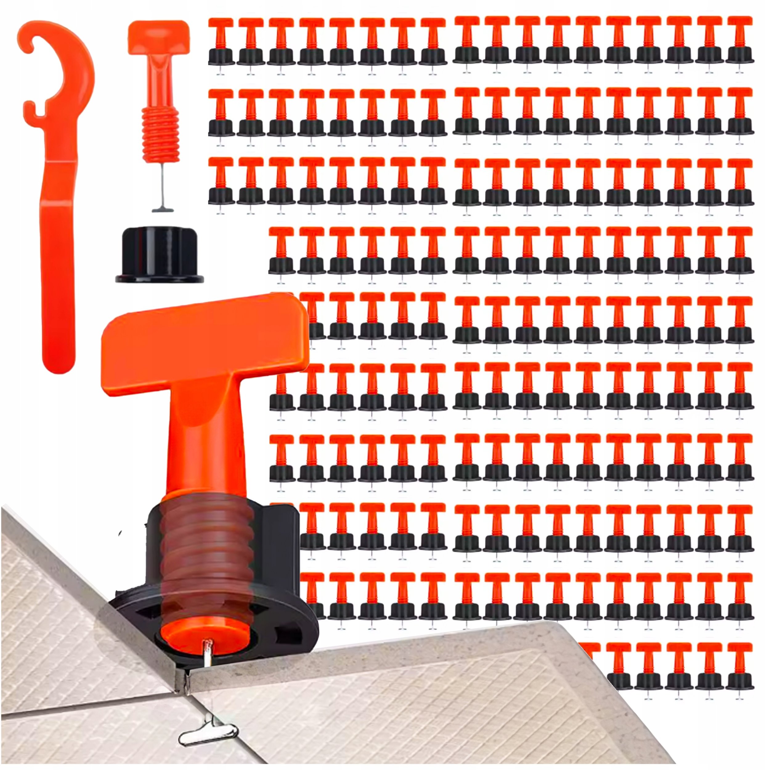 SYSTEM DO POZIOMOWANIA GLAZURY 200SZT KANZA