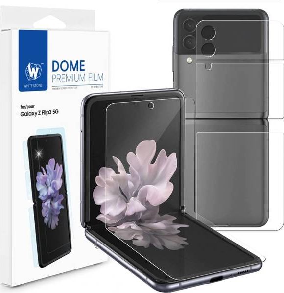 Whitestone Folia ochronna Whitestone Premium do Samsung Galaxy Z Flip 3 uniwersalny