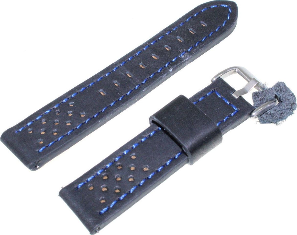 Diloy Skórzany pasek do zegarka 20 mm Diloy 398.20.1.5 Easy Click