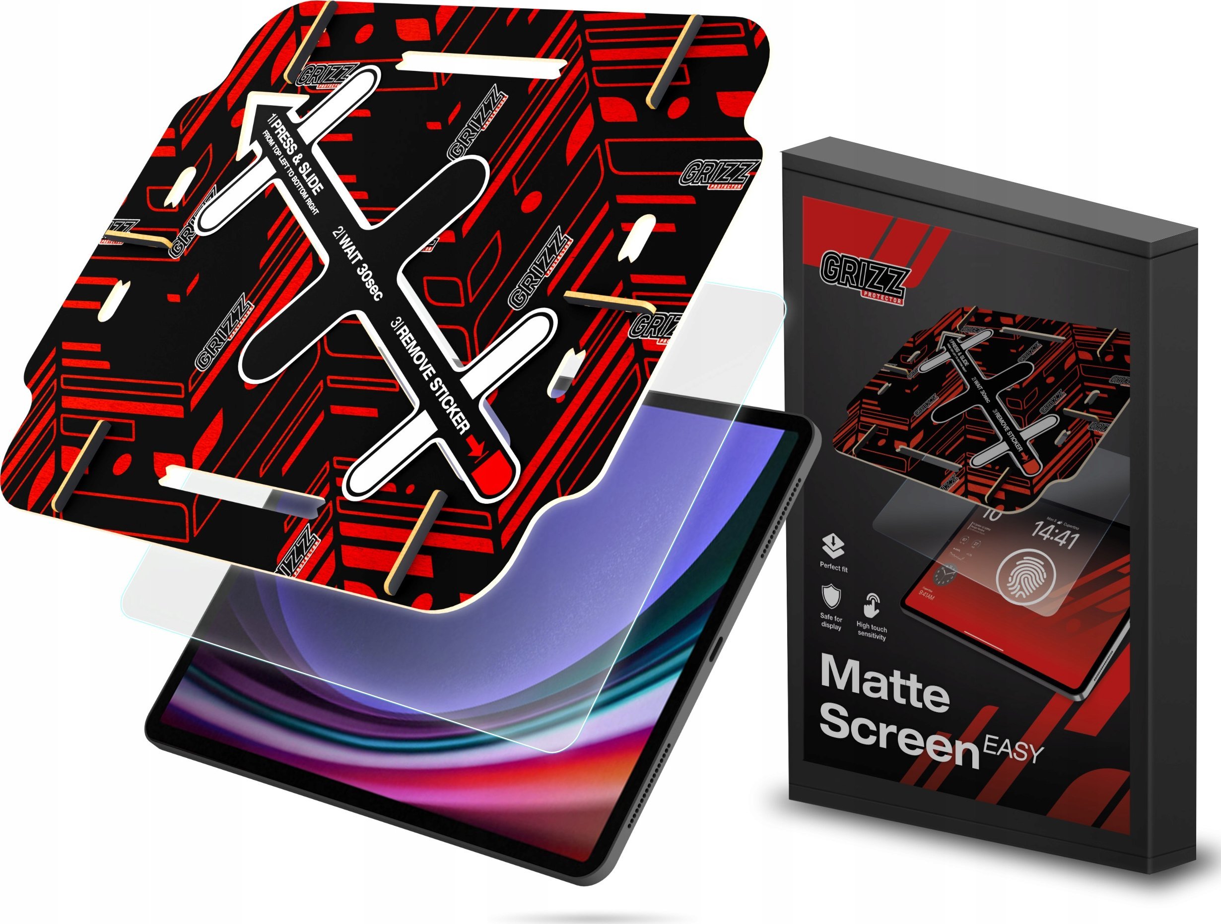 GrizzGlass Folia matowa GrizzGlass MatteScreen Easy do Samsung Galaxy Tab S9 Ultra