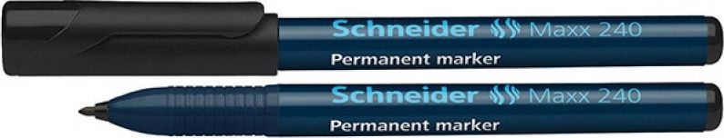 Schneider Marker permanentny Maxx 240, 1-2mm, czarny