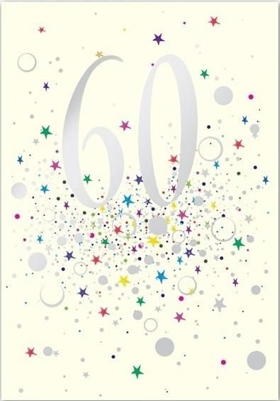 Museums & Galleries Karnet B6 z kopertą Urodziny 60