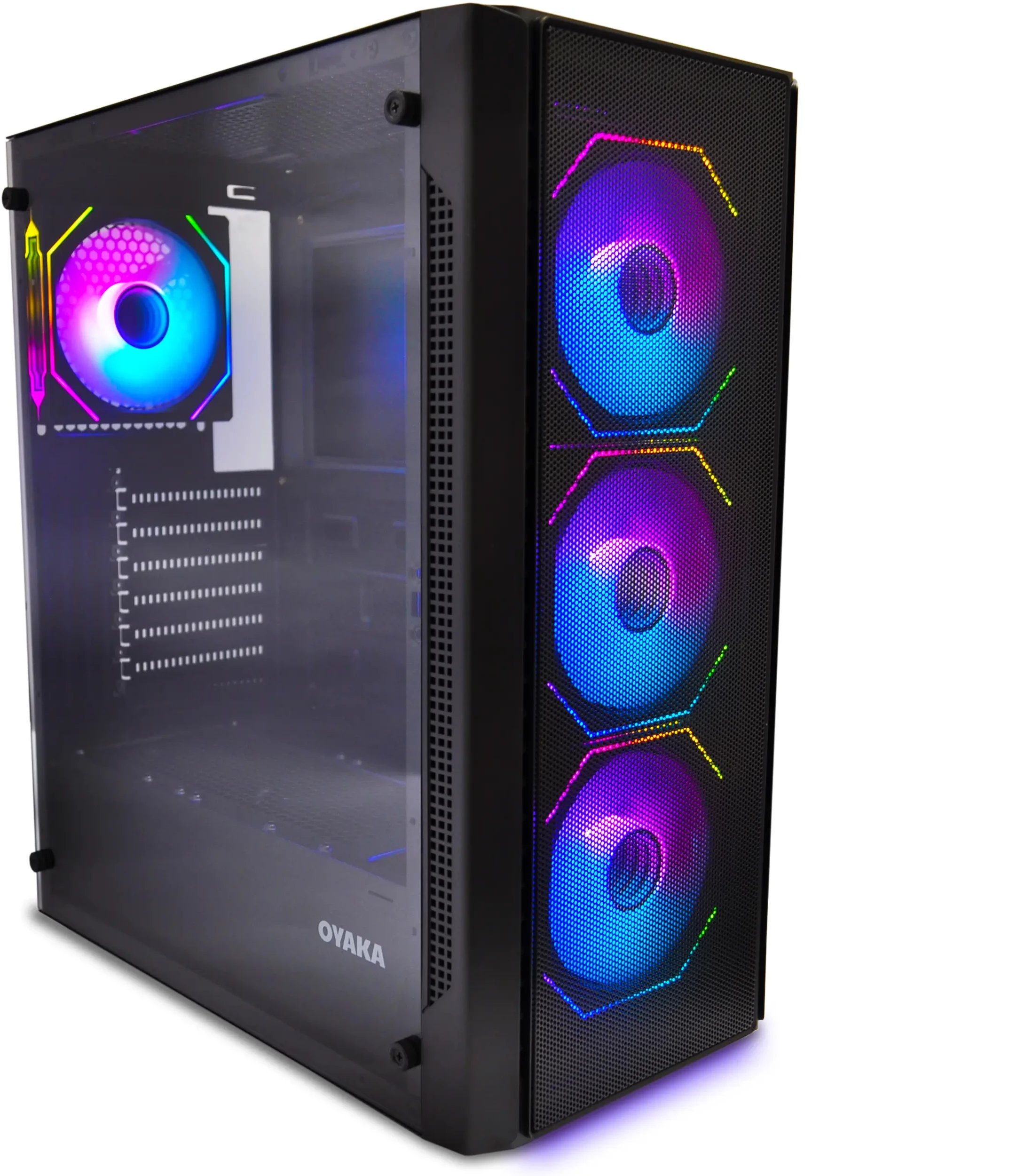 Obudowa komputerowa OYAKA FUSION TOWER FT-G1, 4x wentylator ARGB