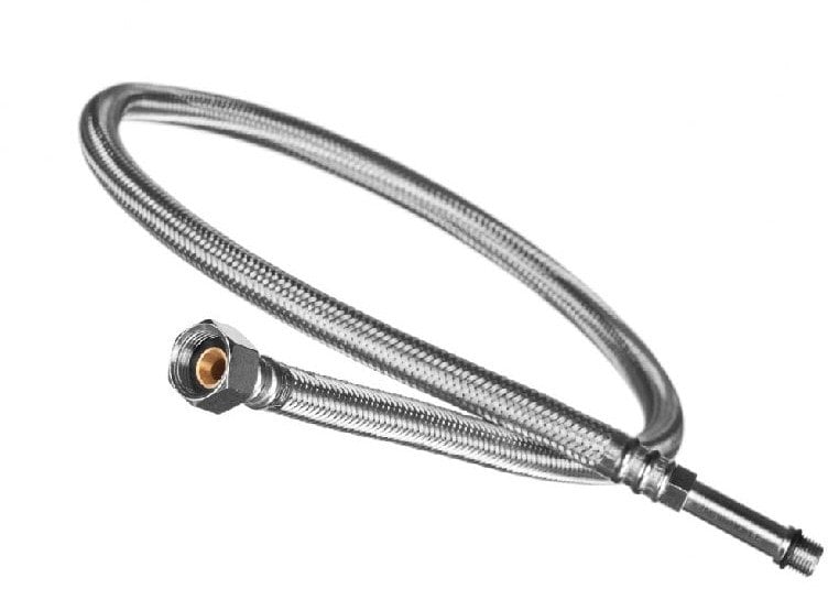 Wężyk przyłączeniowy Tucai Wężyk do wody nierdzewny TAQ-GRIF H1/2-M10x1 końcówka długa L=70 cm [10/100]