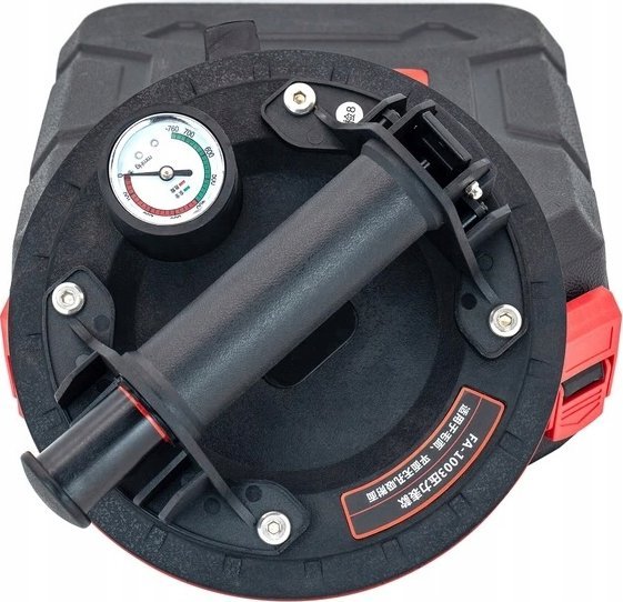 Rosfix UCHWYT PRZYSSAWKA PRÓŻNIOWA Z MANORMETREM POMPKA DO PŁYTEK GLAZURY SZYB