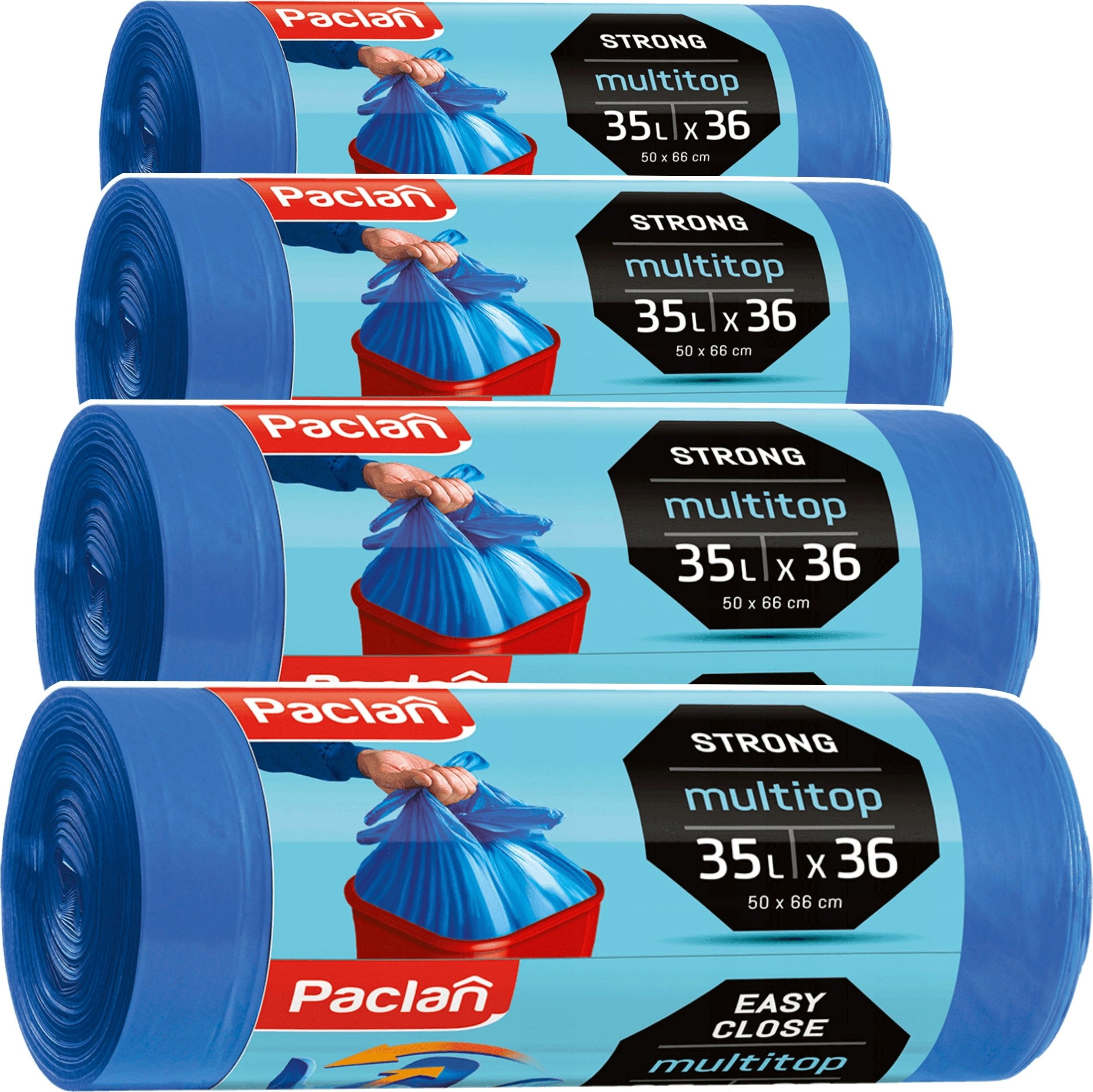 Osram Worki Na Smieci MULTITOP 35L 144 szt PACLAN 4rolki