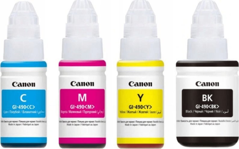 Tusz Canon Tusze oryginalne Canon GI-490 do PIXMA G1400 G2400 G3400