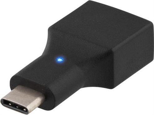 Adapter USB Deltaco USB-C - USB Czarny (USBC-1200)