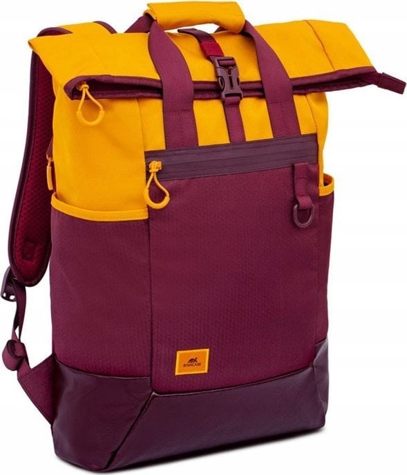 Plecak turystyczny RivaCase Dijon - 25L Laptop backpack 15.6" - Burgundy red