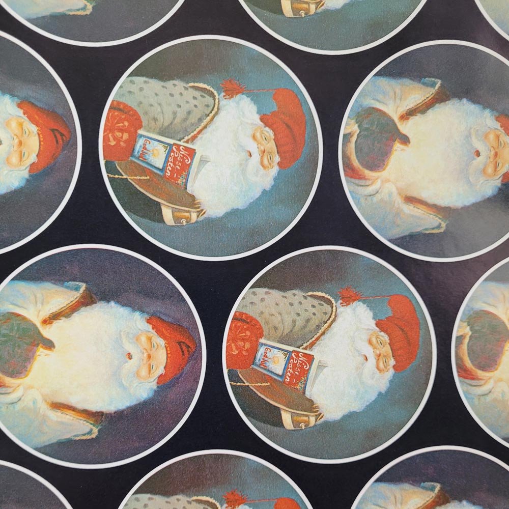 Papier mikołaje do pakowania 57cmx2m 2m666