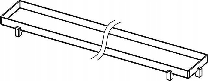 Tece RUSZT DO WKLEJANIA PŁYTEK 800MM PLATE - 600870